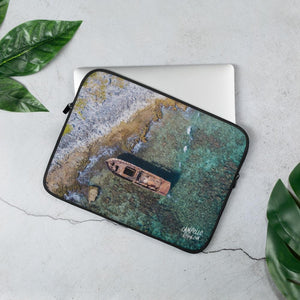 campellovision.com 13 in Shipwreck Los Roques, Campello Vision Laptop Sleeve
