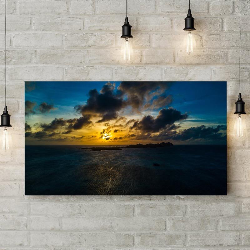 campello vision Photography Sunset Los Roques Yellow Blue