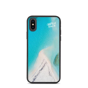 campellovision.com iPhone X/XS Bluelagoon Biodegradable Campello Vision phone case