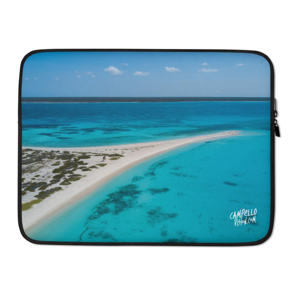 campellovision.com 15 in Playa Cayo Herradura Campello Vision Laptop Sleeve