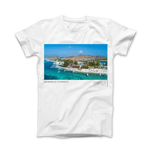 campellovision.com t-shirt Pueblo gran Roque Playa T-shirt