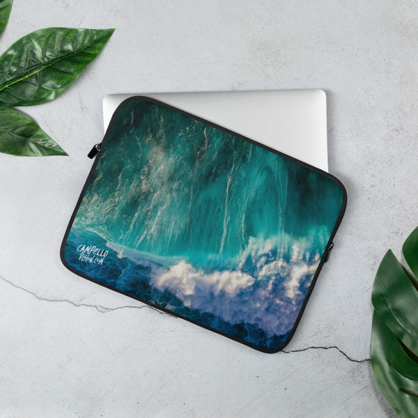 campellovision.com 13 in Wave Explosion - Campello Vision Laptop Sleeve