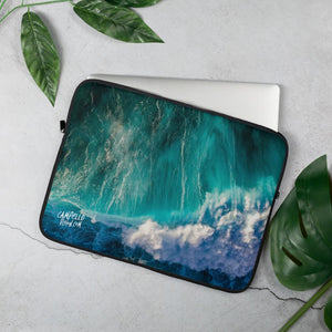 campellovision.com 15 in Wave Explosion - Campello Vision Laptop Sleeve