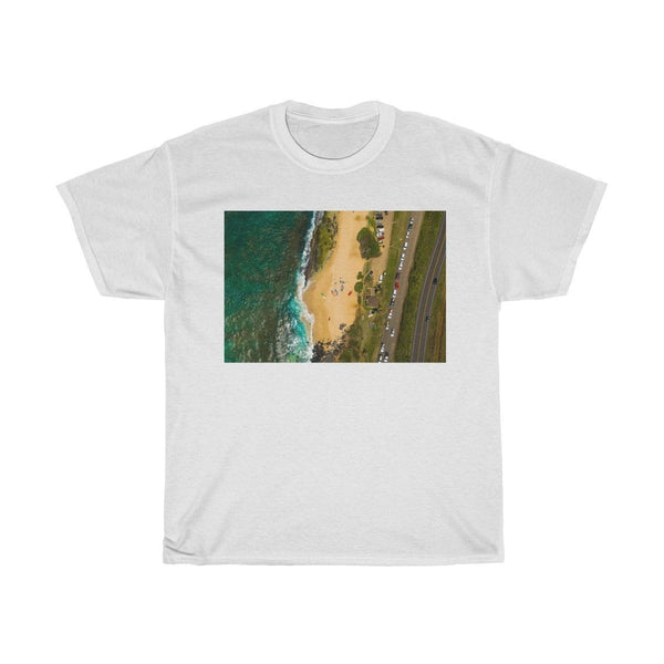 Printify T-Shirt White / L Hookipa beach park T shirt